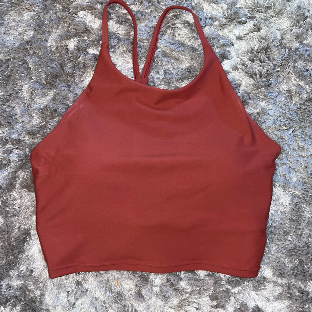 Burnt Orange Sports Bra/Tank